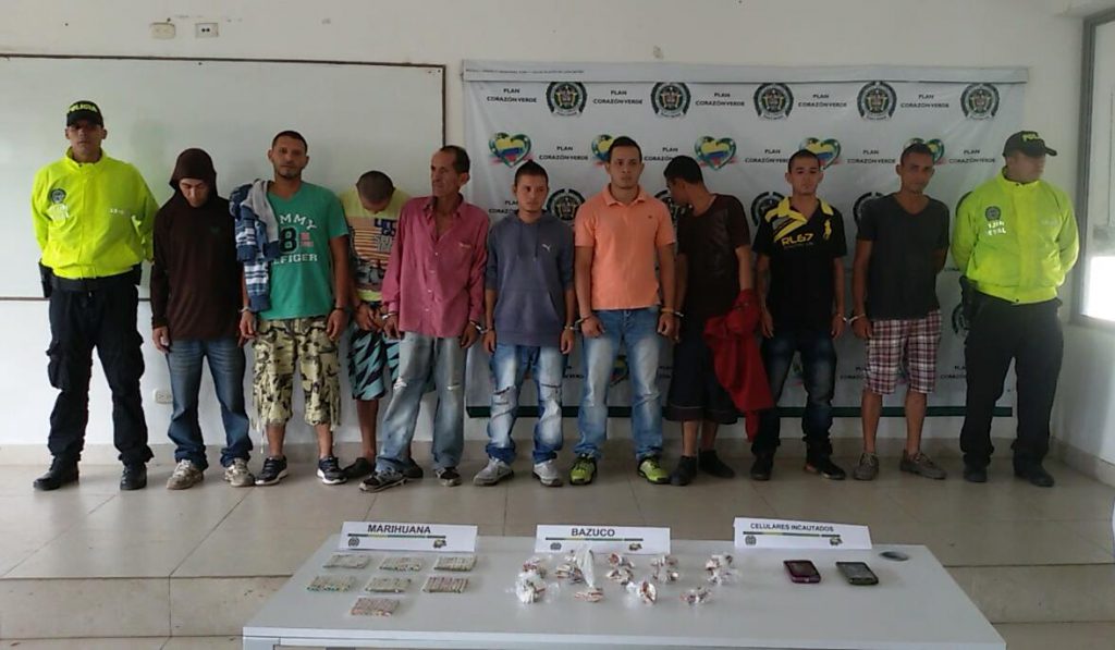 Policía logra captura de 10 integrantes de banda “Séptimo Cielo” en Cartago