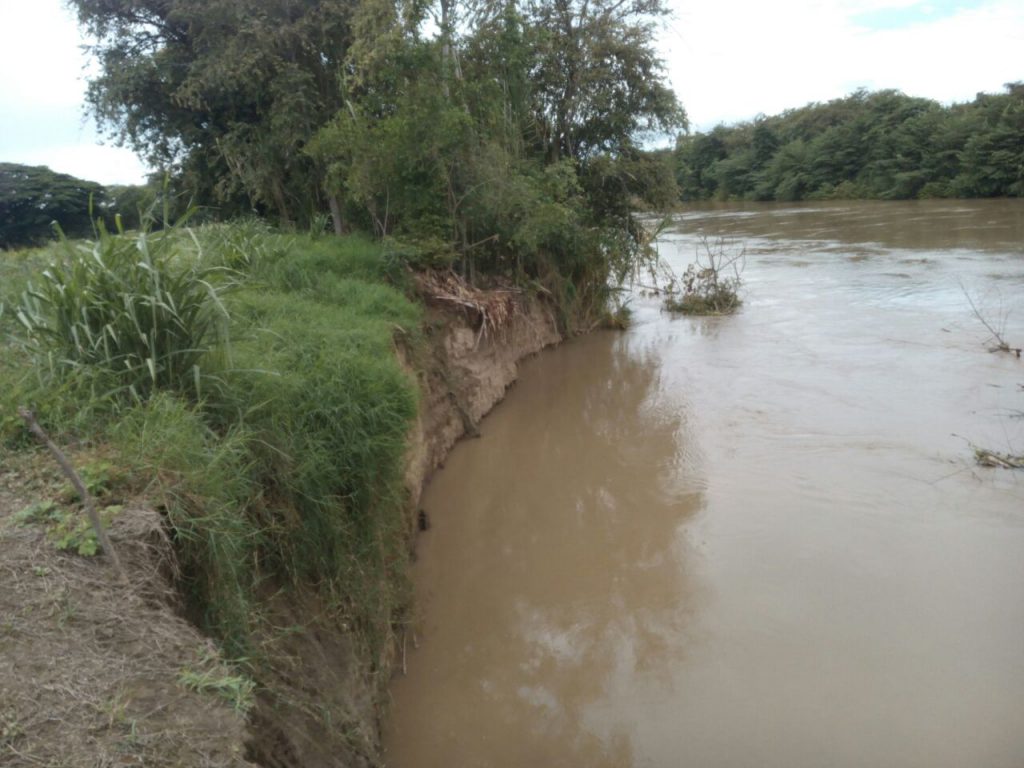 Falla en el dique del Río Cauca pone en alerta amarilla a Roldanillo