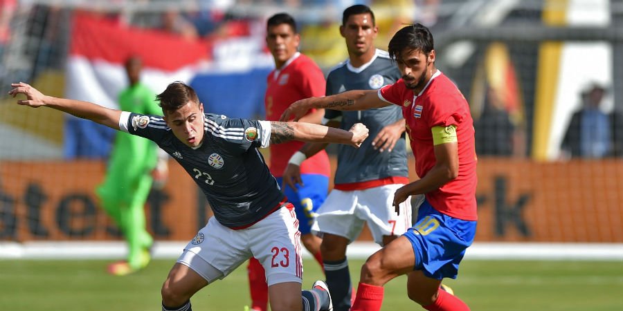 Paraguay y Costa Rica no se hicieron daño y Colombia lidera el grupo A