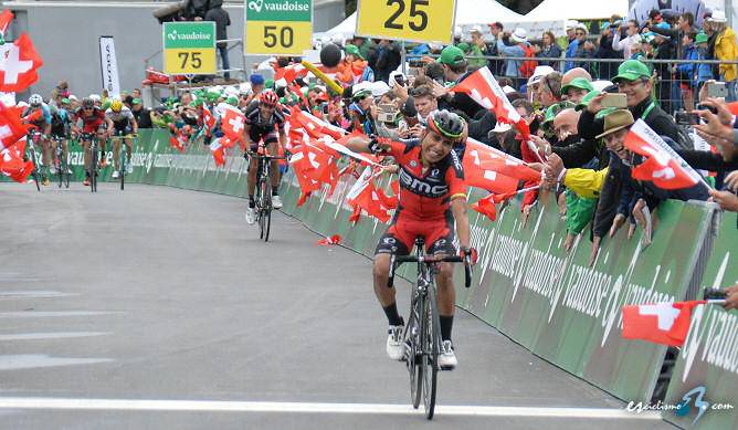 Darwin Atapuma ganó la quinta etapa del Tour de Suiza