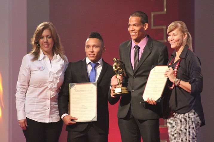 Dixon Hooker y Luis Javier Mosquera ganaron estatuilla dorada en el Terraco de Oro