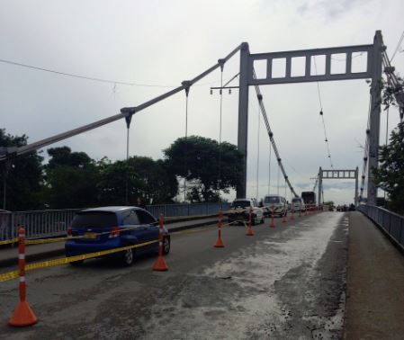 En septiembre comenzaría la construcción del nuevo puente de Juanchito