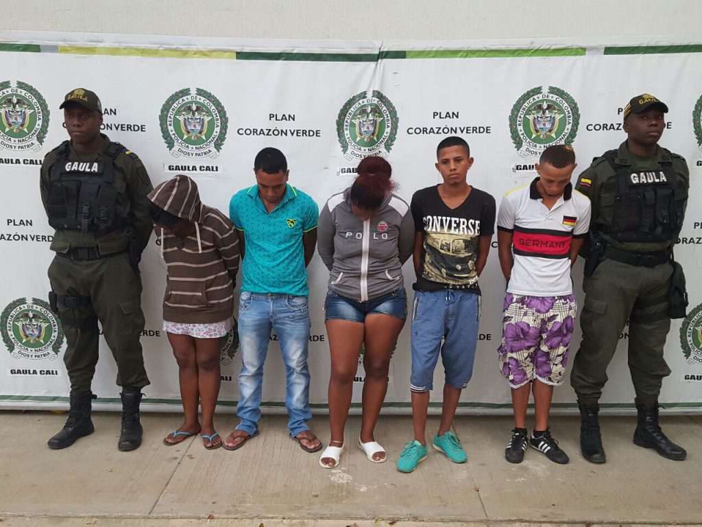 Policía capturo integrantes de bandas dedicadas a la extorsión