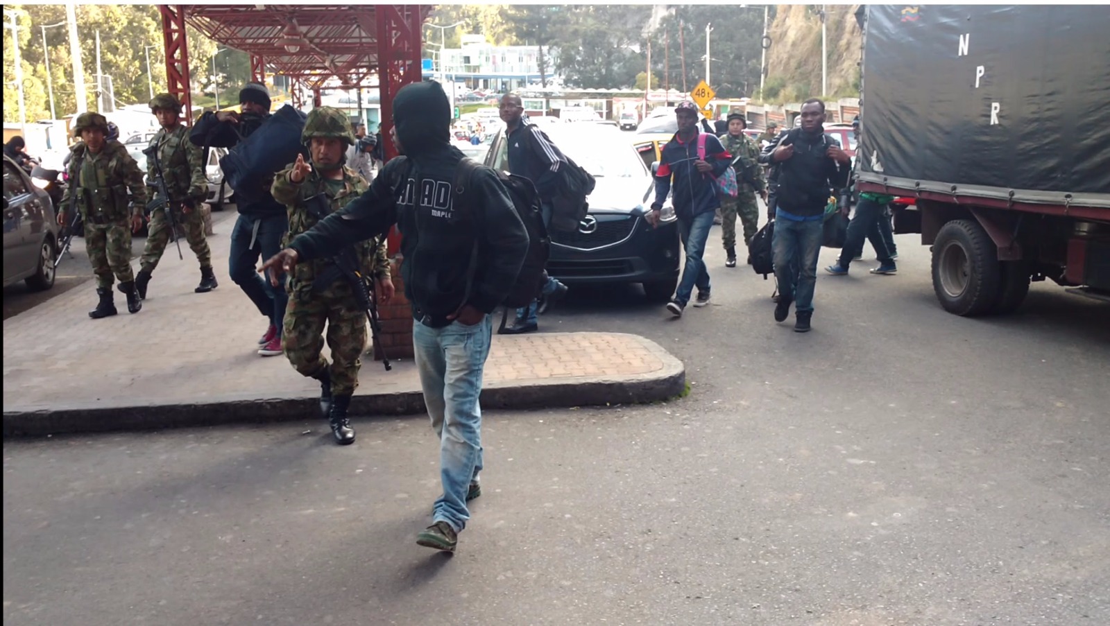 Operativo contra la trata de migrantes dejó cuatro capturados en Nariño