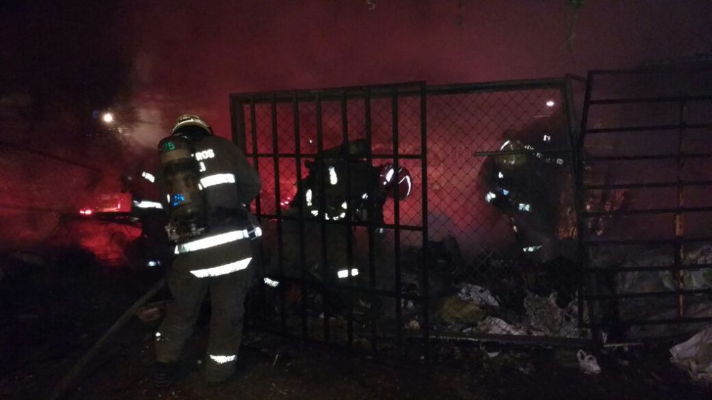 Bomberos atendieron incendio en Floralia, al norte de Cali