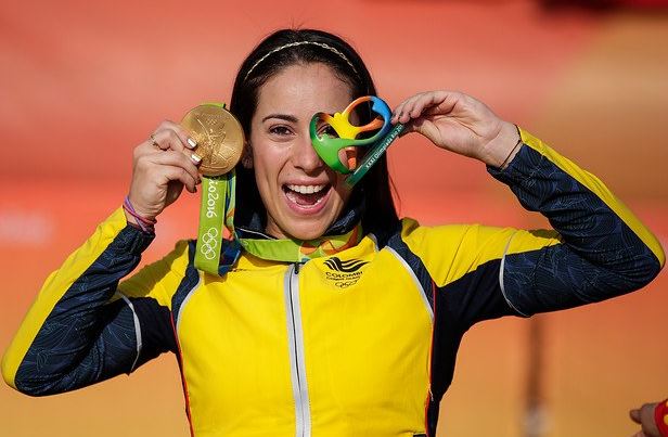 ¡Orgullo colombiano! Mariana Pajón ganó su primer Récord Guinness