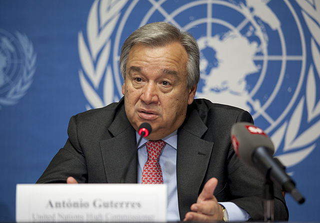 El nuevo secretario general de la ONU es el portugués António Guterres