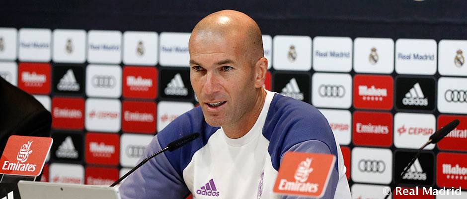 Contundente Zidane al ser preguntado por James: "no quiero hablar más de estas cosas"
