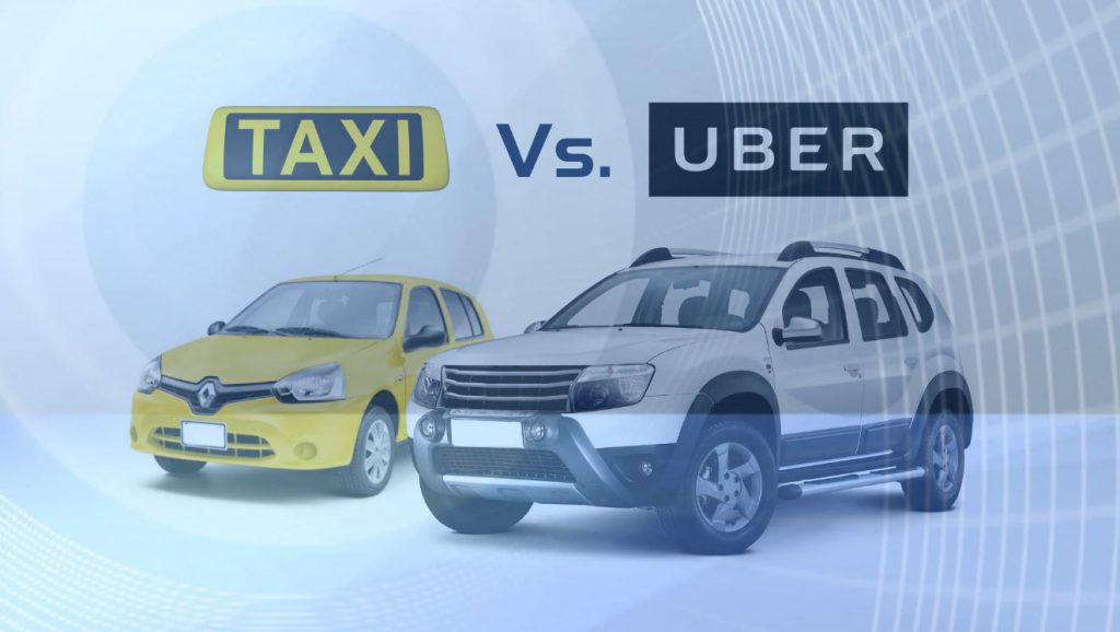Acusan a taxista de dañar un carro tras confundirlo con Uber