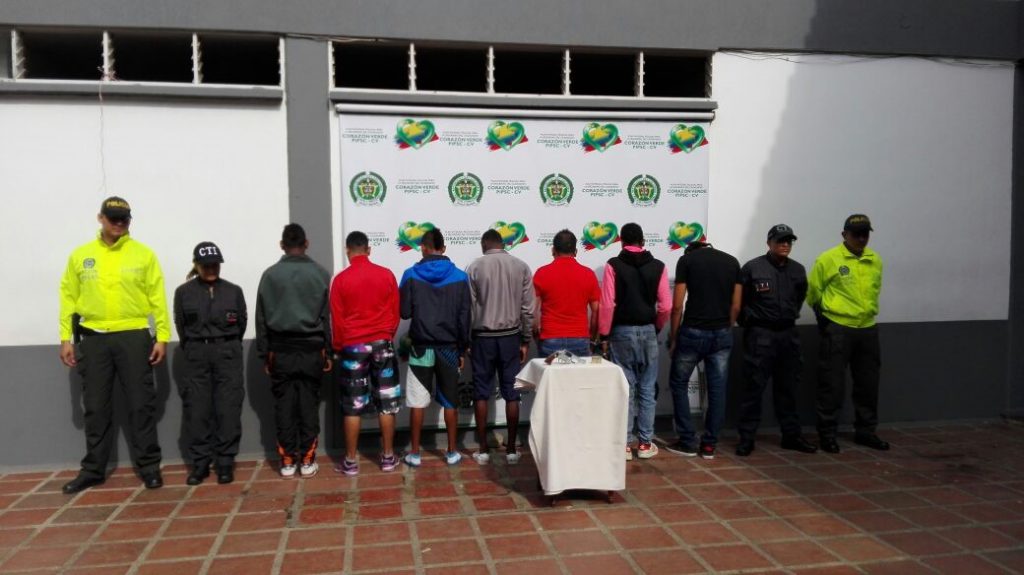Capturados siete integrantes de la banda delincuencial ‘El Rolo’