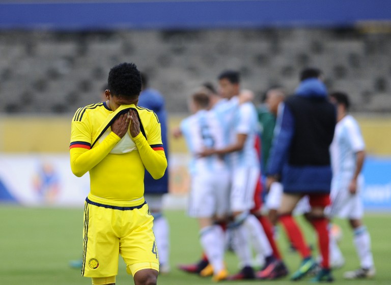 Argentina venció 2-1 a Colombia en hexagonal final del Sudamericano Sub-20