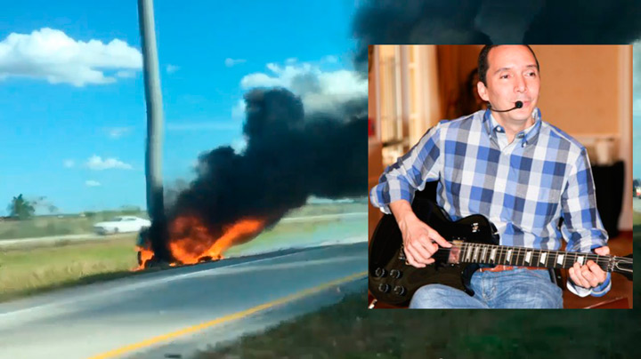 Músico caleño murió en incendio tras accidente en carretera de EE.UU.