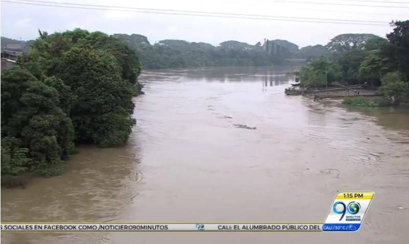 Continúa monitoreo de autoridades al río Cauca pese a que caudal sigue en descenso