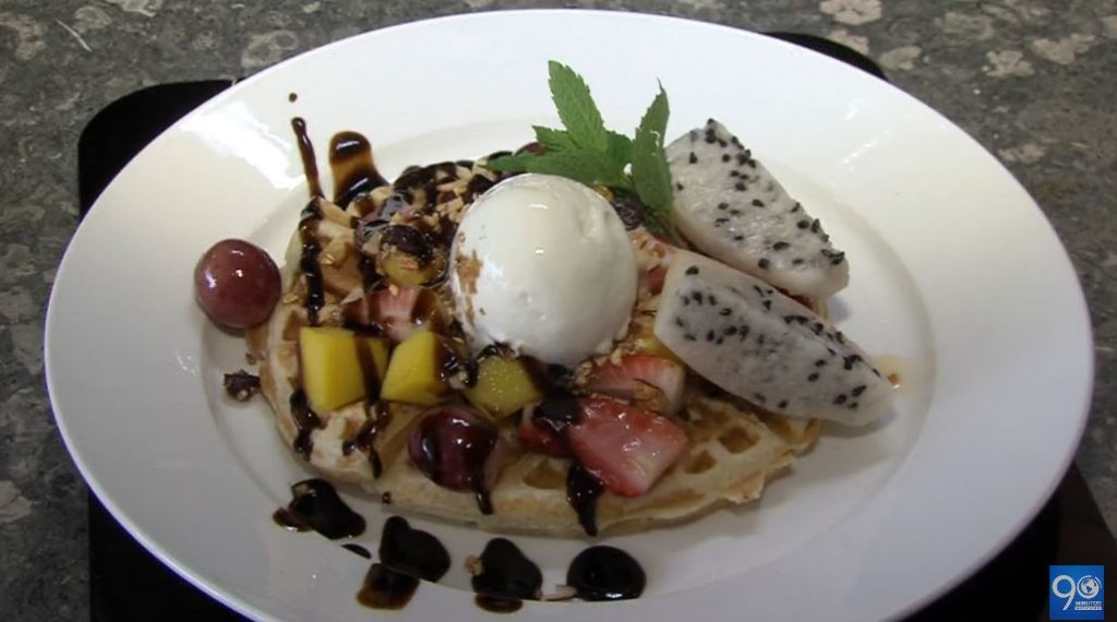 Waffles, manjar de Bélgica, es el plato recomendado por 90 Minutos