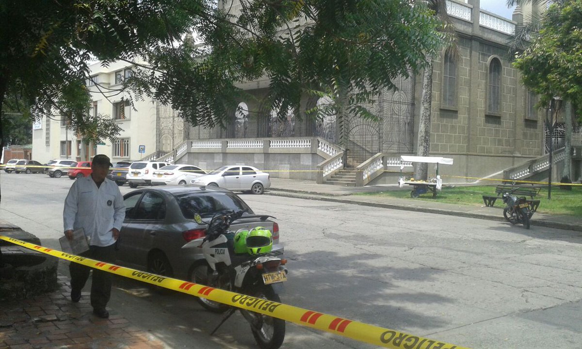Tres heridos dejó ataque sicarial frente a la Iglesia El Templete