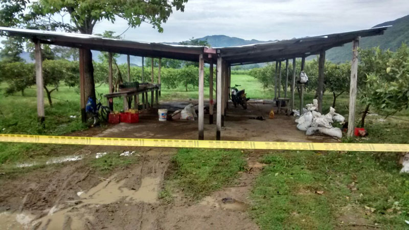 Caída de rayo provocó la muerte de tres campesinos en el municipio de La Unión