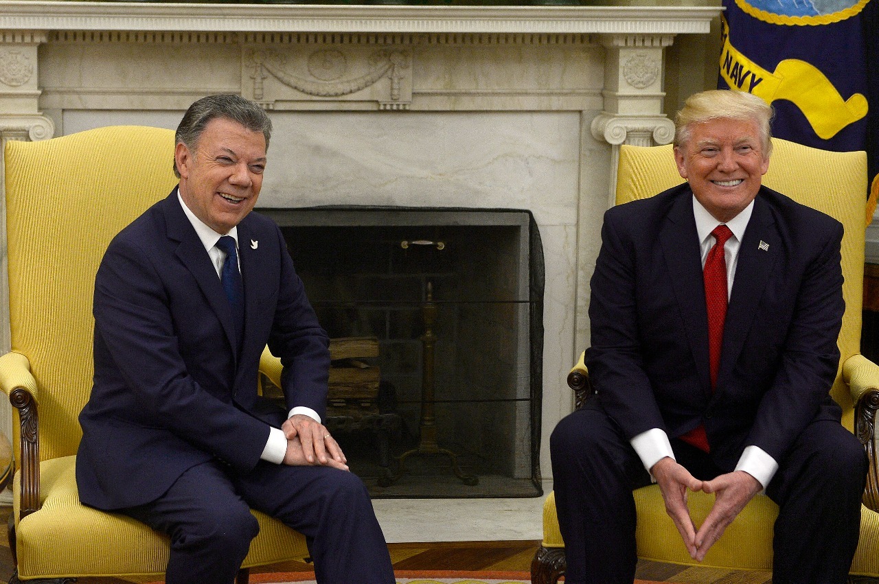 "Gobierno de EE.UU. apoyará estrategia antidrogas en Colombia": Trump
