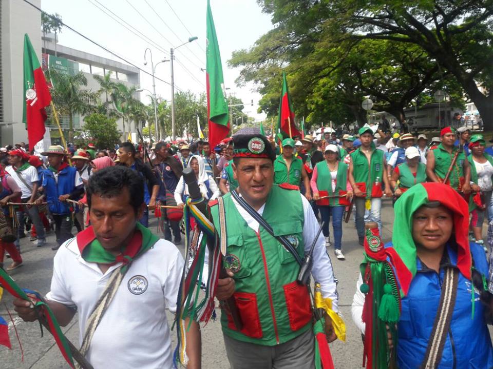 Sin novedades, comunidades indígenas del Cauca marcharon por las calles de Cali