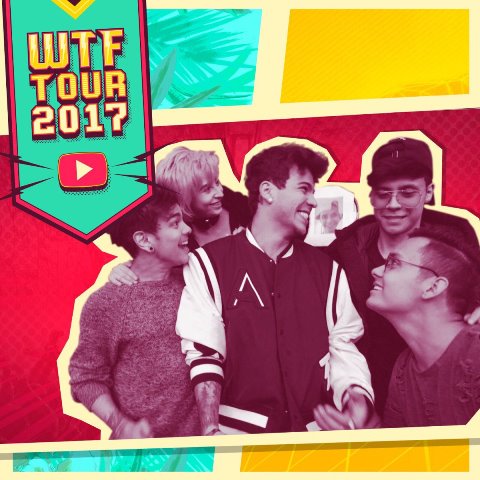 Youtubers colombianos se toman a Cali en el marco del WTF Tour 2017