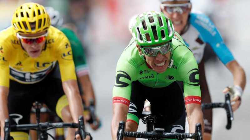 Rigoberto Urán ahora es segundo en la clasificación general del Tour de Francia