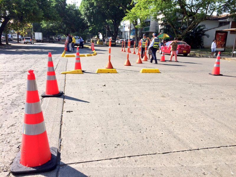 Plan piloto en calle del barrio Tequendama busca reducir índices de accidentalidad