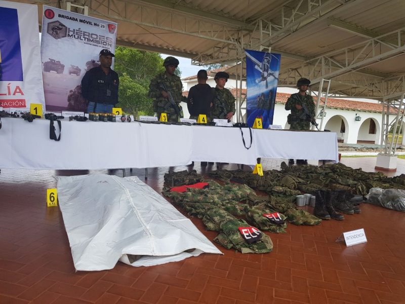 Un guerrillero muerto dejó enfrentamiento entre fuerzas militares y ELN en Cauca