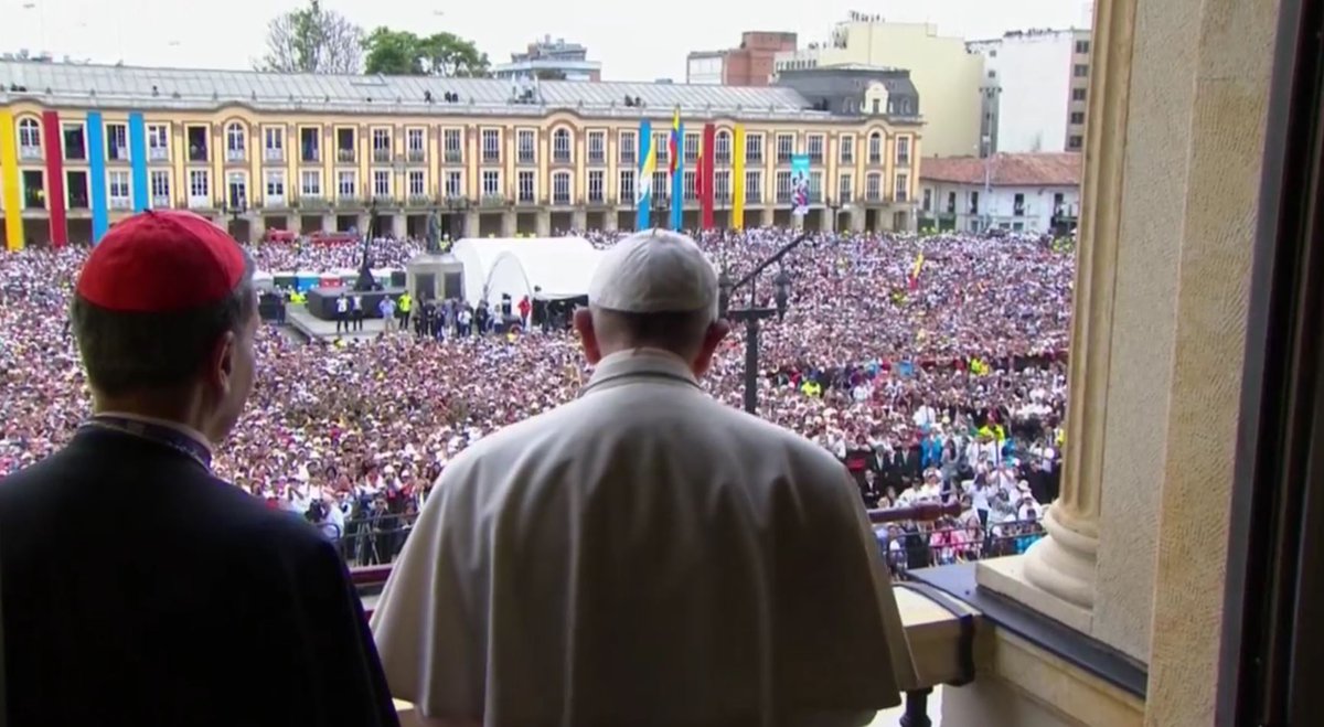 En video: Lo que dijo el papa Francisco sobre el América de Cali en su visita a Colombia