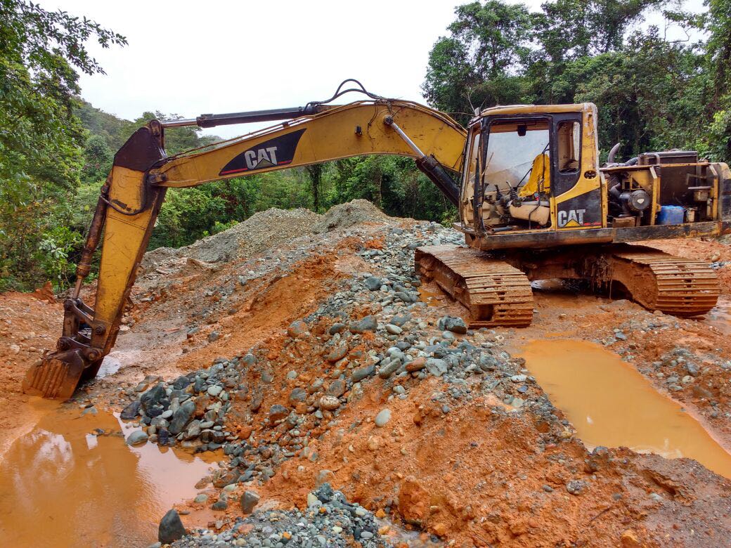 Ofensiva contra bandas de minería ilegal en zona rural de 