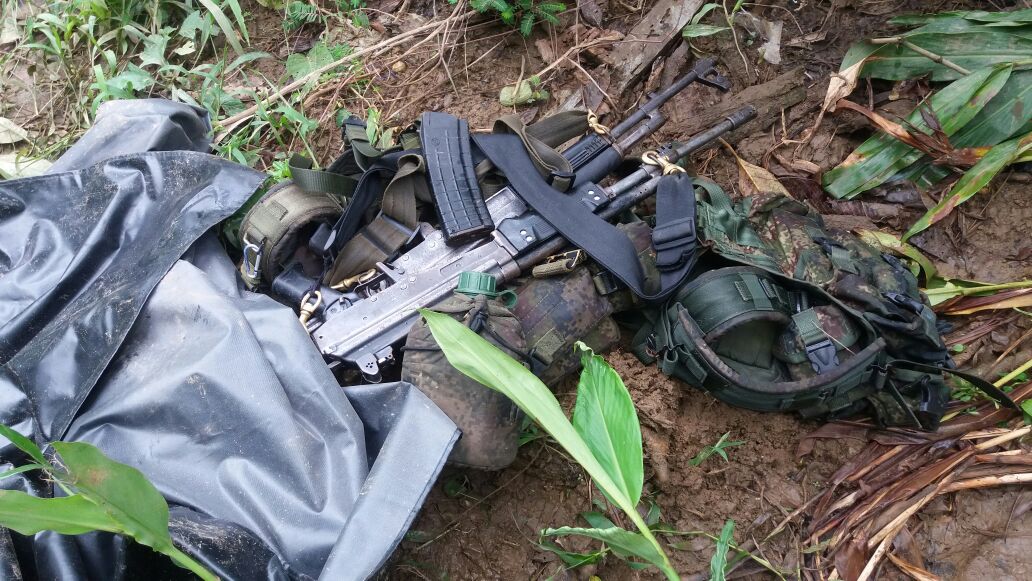 Incautan material de guerra que pertenecería al ELN en Chocó