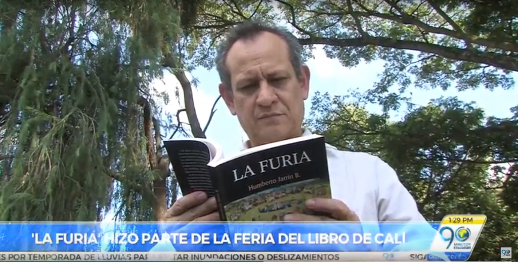 Humberto Jarrín presentó 'La Furia', novela ganadora del premio Estímulos 2017