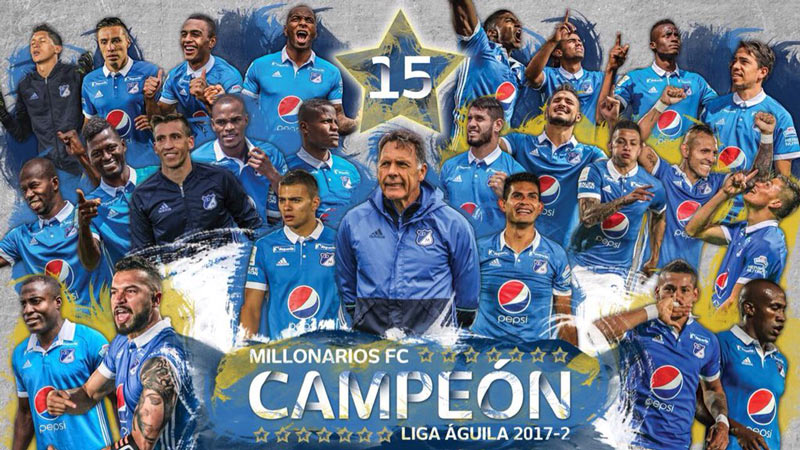 Millonarios es el campeón de la Liga Águila II 2017