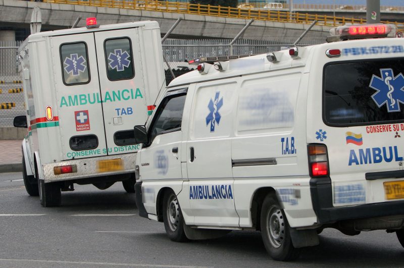 Cuando llevaba un paciente a Cali, ambulancia fue sancionada por exceso de velocidad