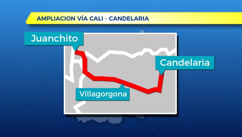 Construcción doble calzada vía Cali-Candelaria preocupa a comerciantes de Villagorgona