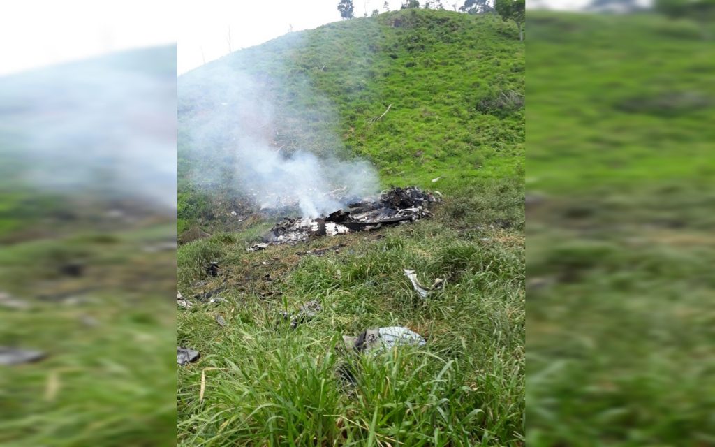 Accidente de helicóptero del Ejército deja 10 personas muertas en Antioquia
