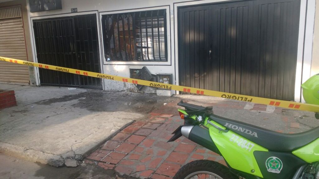 Ataque con granada a una vivienda en el barrio Cristóbal Colón dejó dos heridos