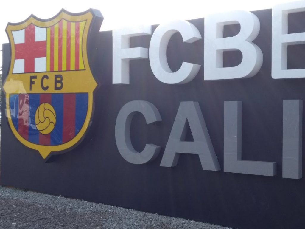 FC Barcelona inició entrenamientos en su nueva escuela de formación en Cali