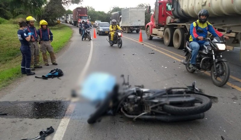Identifican a motociclista que murió en accidente de tránsito en vía Cali – Mulaló