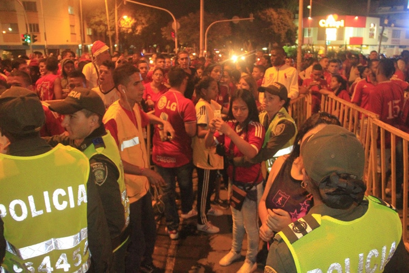 Más de 800 policías garantizarán la seguridad en el partido América – Santa Fe