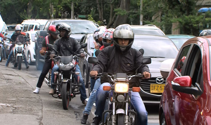 El 40% de sanciones de tránsito entre enero y febrero fueron cometidas por motociclistas