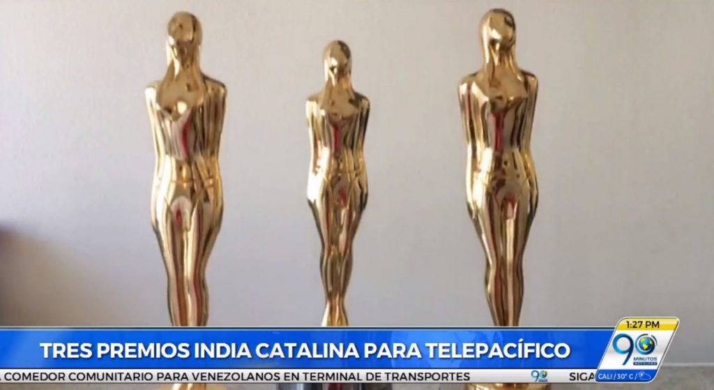 Canal regional Telepacífico recibió tres premios en los India Catalina 2018