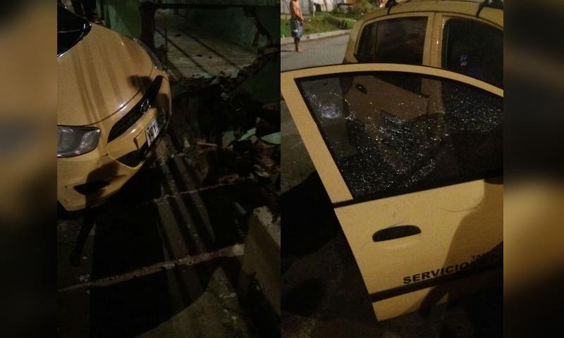 Atentado sicarial deja a taxista gravemente herido en barrio San Marino de Cali