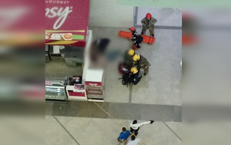 Investigan muerte de mujer tras caer de sexto piso en centro comercial de Cali