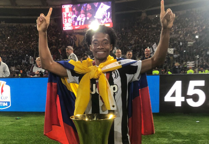 Juventus, con Cuadrado, se consagró campeón de la Copa Italia tras golear al Milán