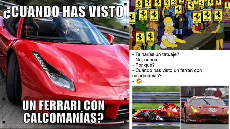 ¿Por qué todos hablan de Ferrari en redes? Y vea los mejores memes