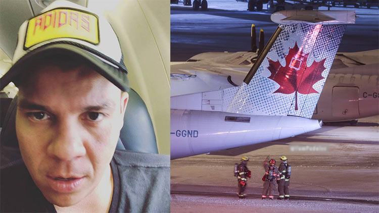 “Casi nos morimos”: tremendo susto de Alzate en un vuelo de Canadá