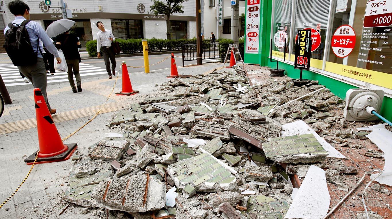 Osaka fue sacudida por un terremoto de 6.1 que dejó 3 muertos