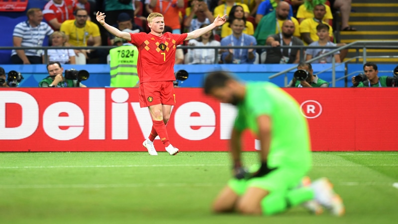Brasil se queda sin la sexta copa, Bélgica lo eliminó del Mundial