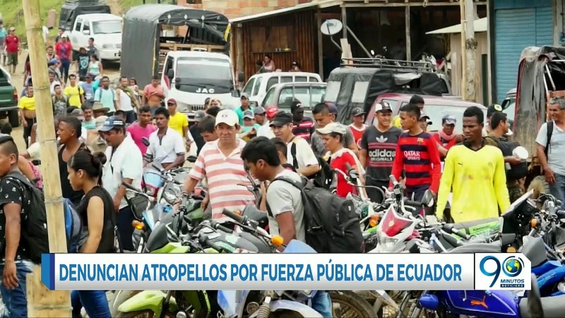 Habitantes de Tumaco denuncian malos tratos de la fuerza pública de Ecuador