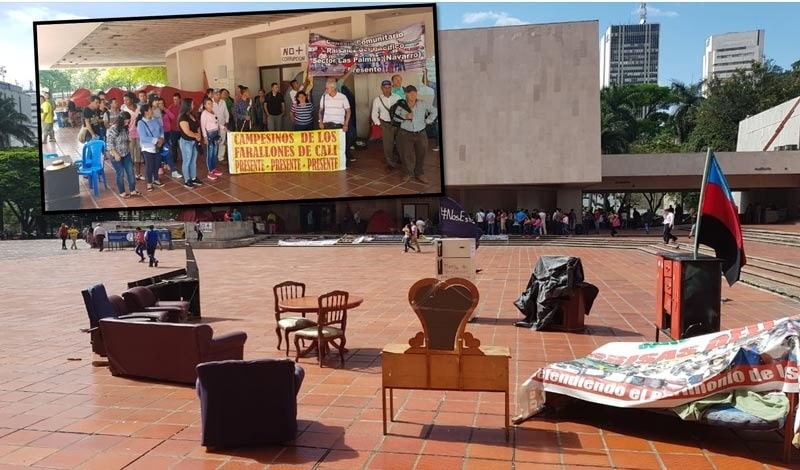 Habitantes del Jarillón completan más de un mes de protestas frente al CAM