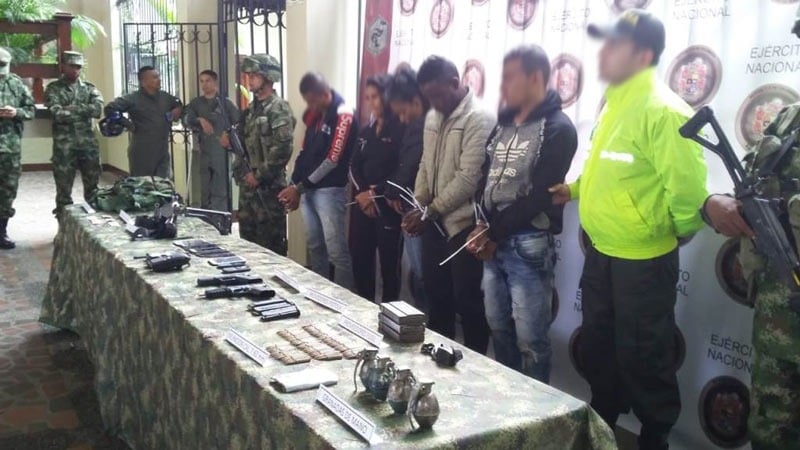 Ejército desarticuló Comisión Armada de disidentes de Farc en Buenos Aires, Cauca